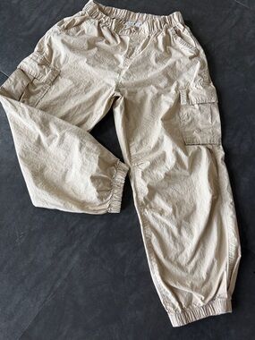 GAP Kids Girl’s Sz XL (12) Khaki Cargo Joggers
